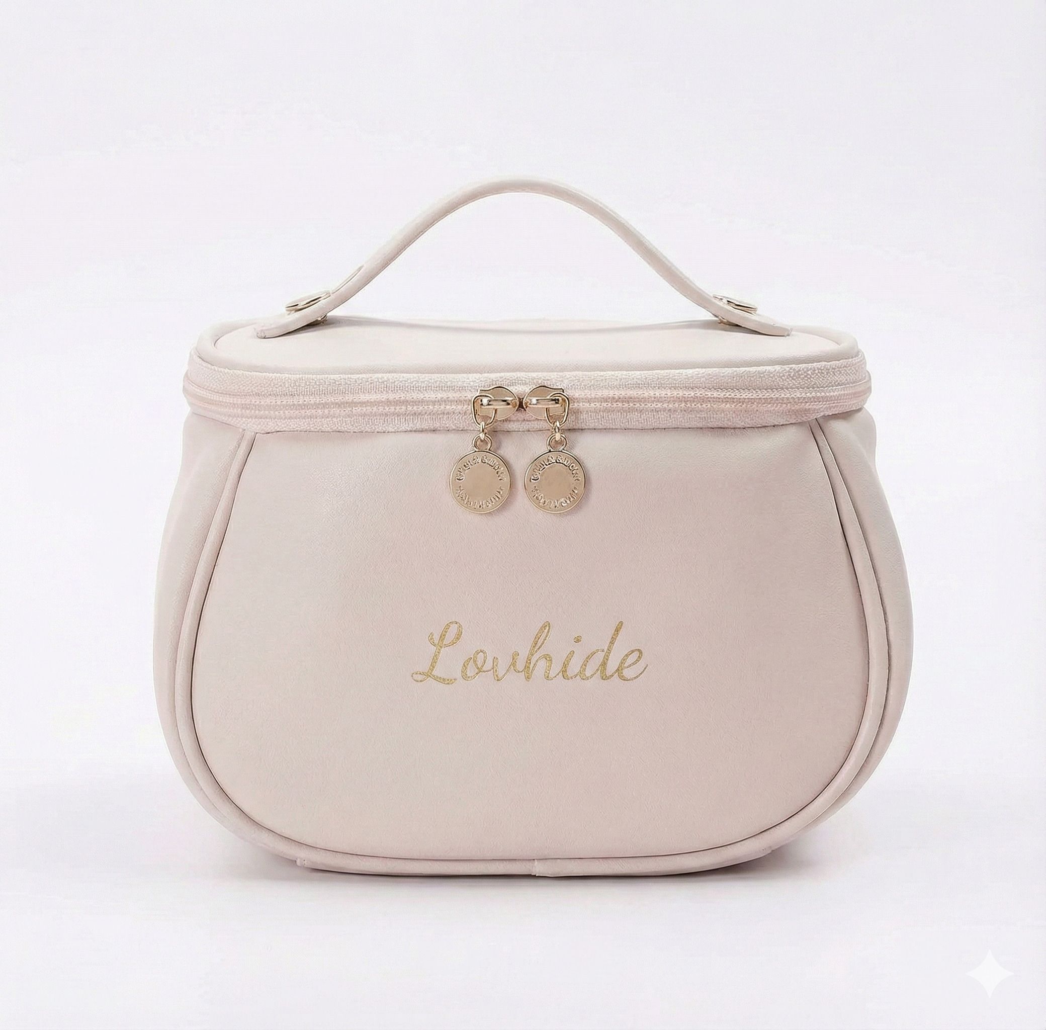 Women White Cosmetic Bag-image-34