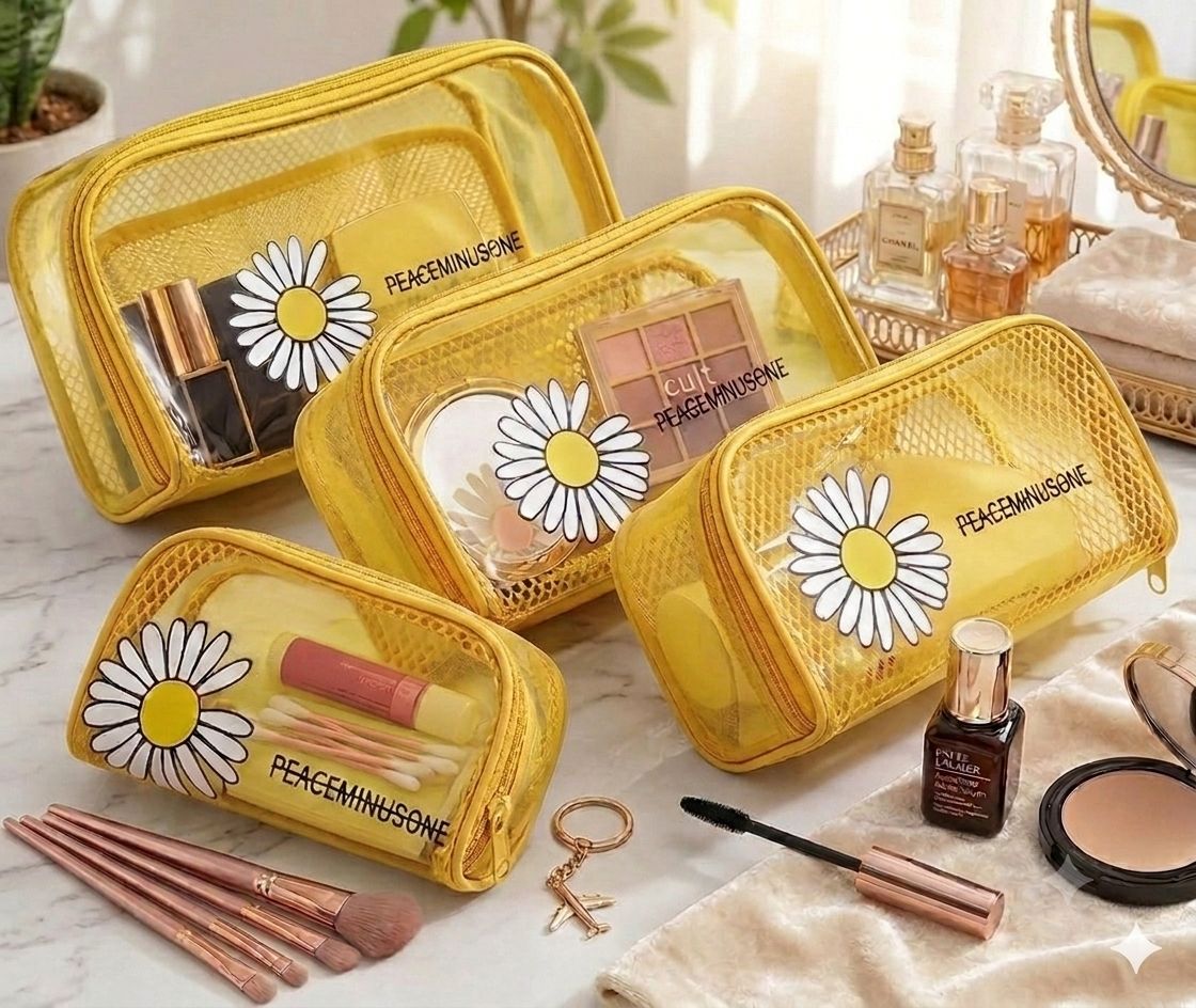 imanienterprise Women Yellow Cosmetic Bag-picture-19
