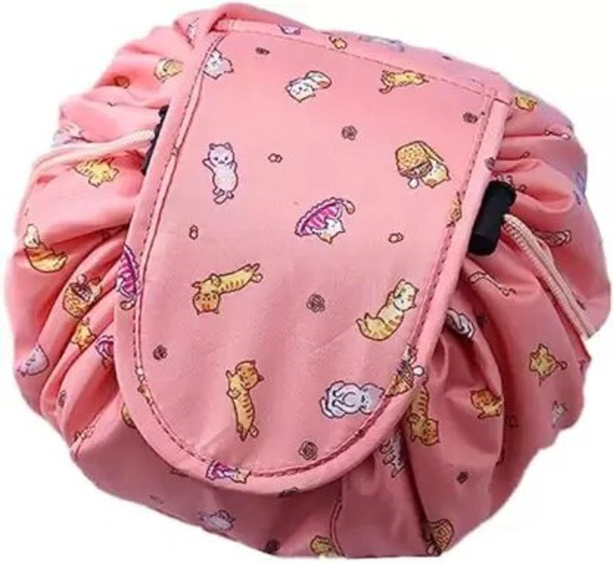 zonkar Girls Pink Cosmetic Bag-picture-17