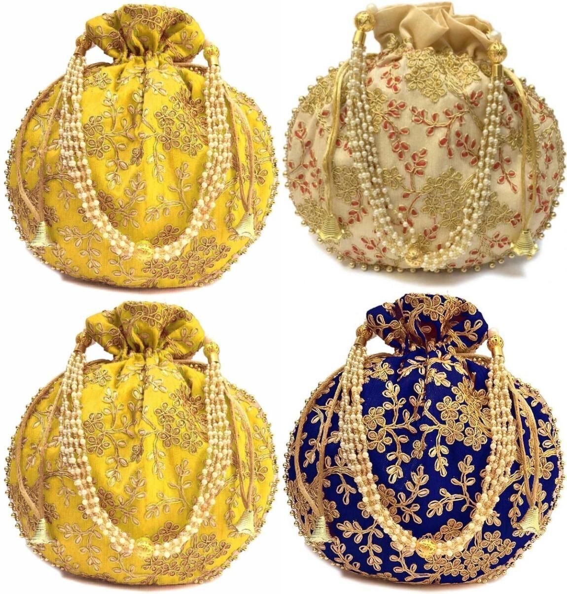 Women Yellow, Yellow Potli-image-47