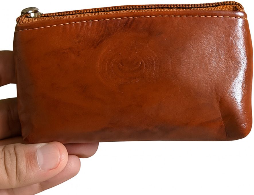 Women Beige Coin Purse