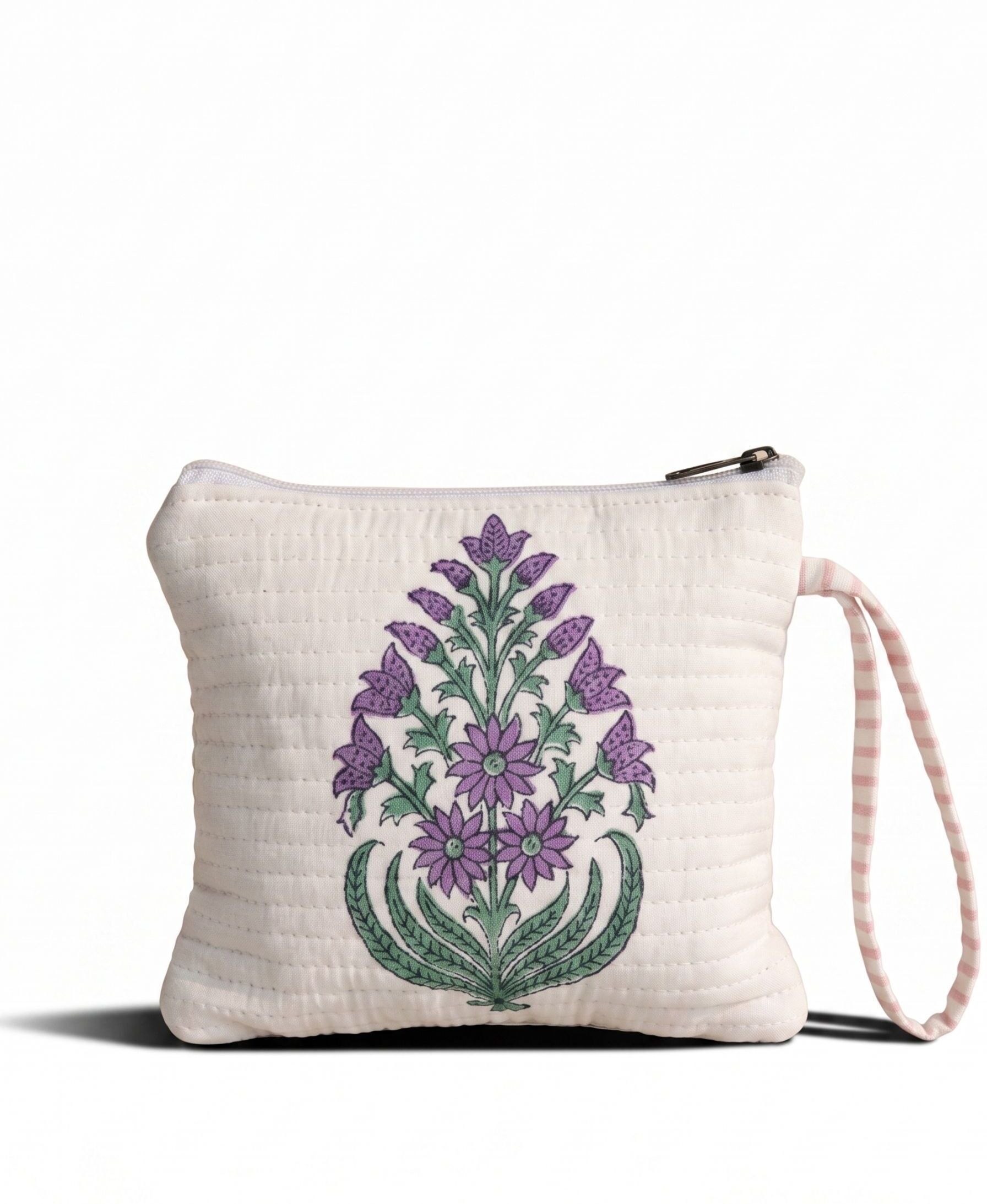 Women White Wristlet