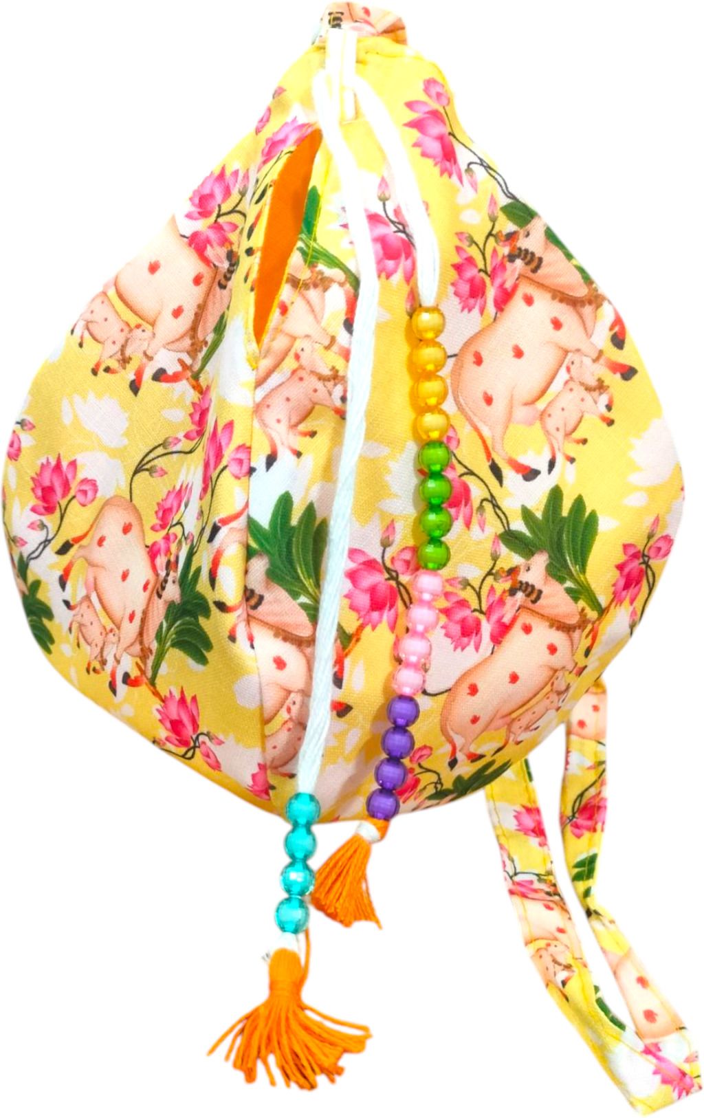 Women Yellow Potli-image-14