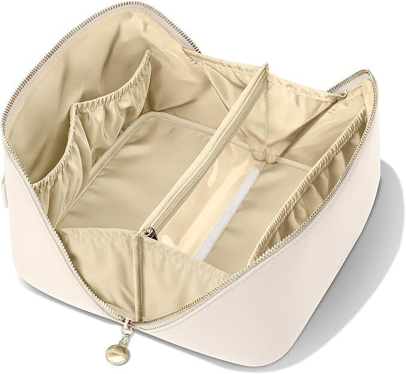 Girls Beige Cosmetic Bag