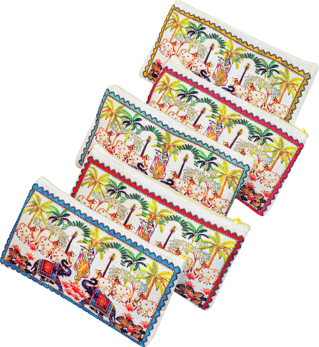 Women Multicolor Cosmetic Bag-image-43