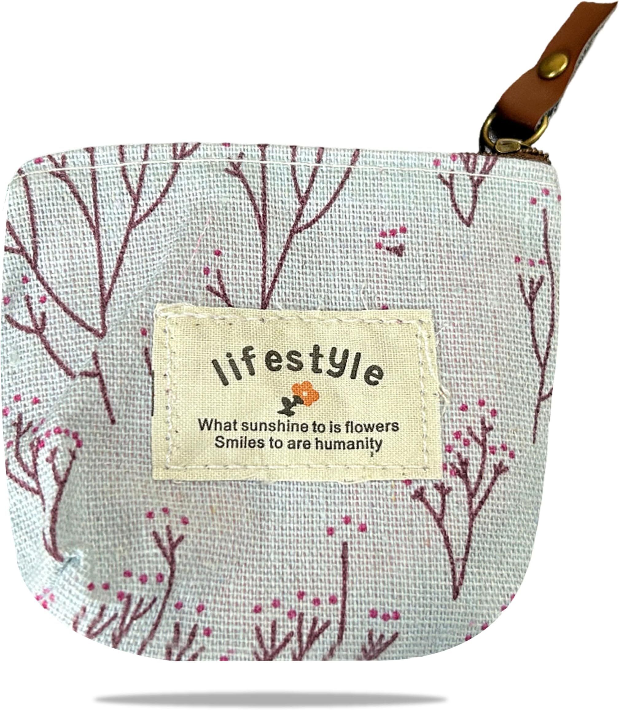 Women White Coin Purse