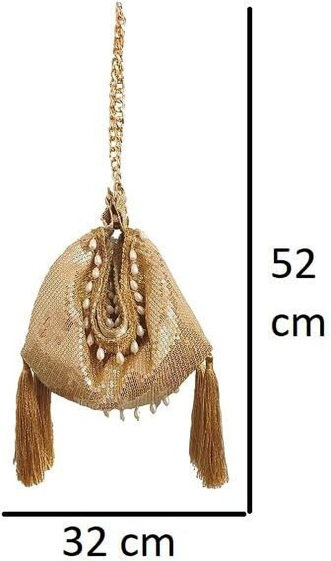 Women Gold, White Wristlet