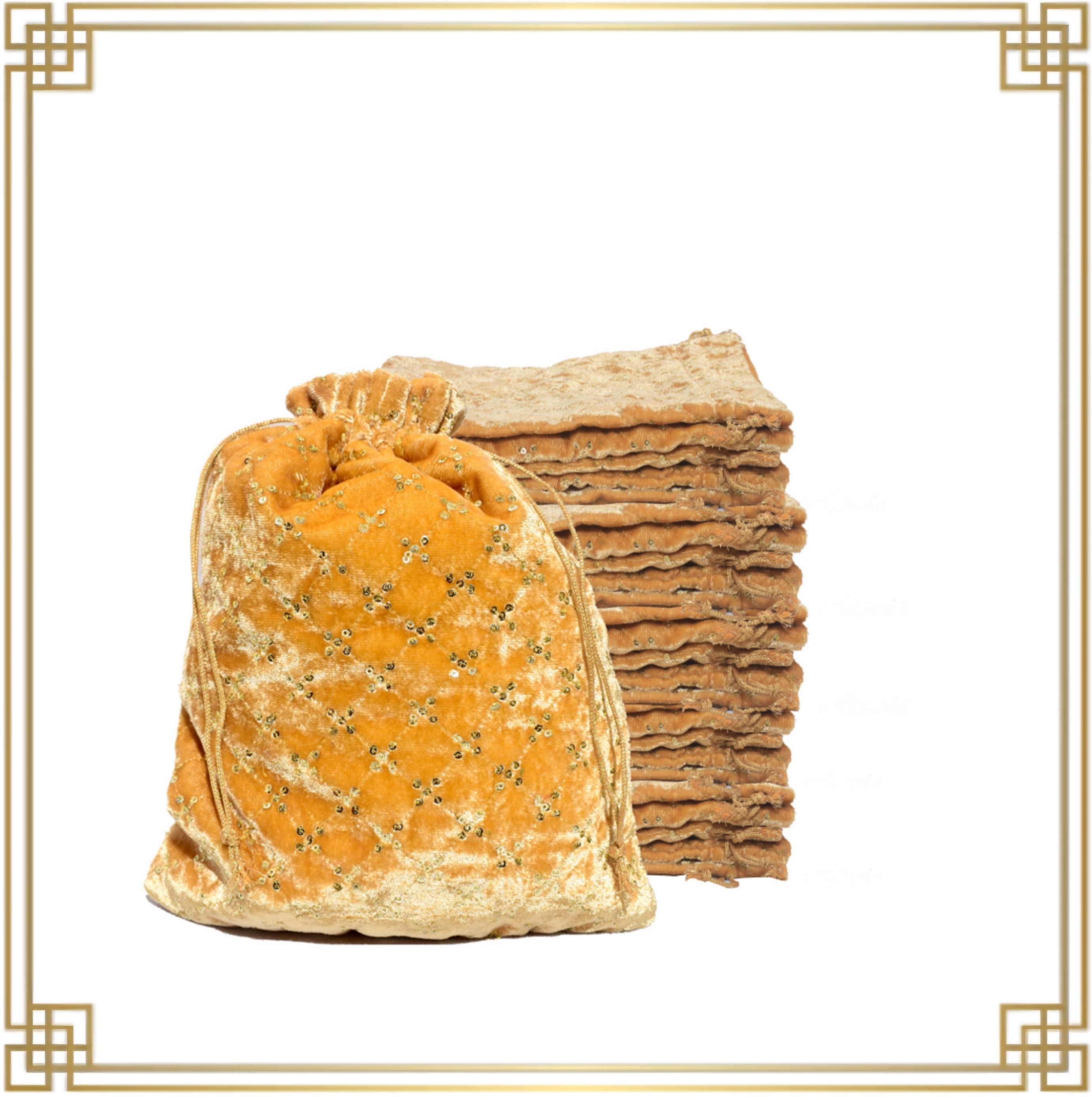 Women Gold Potli-image-15