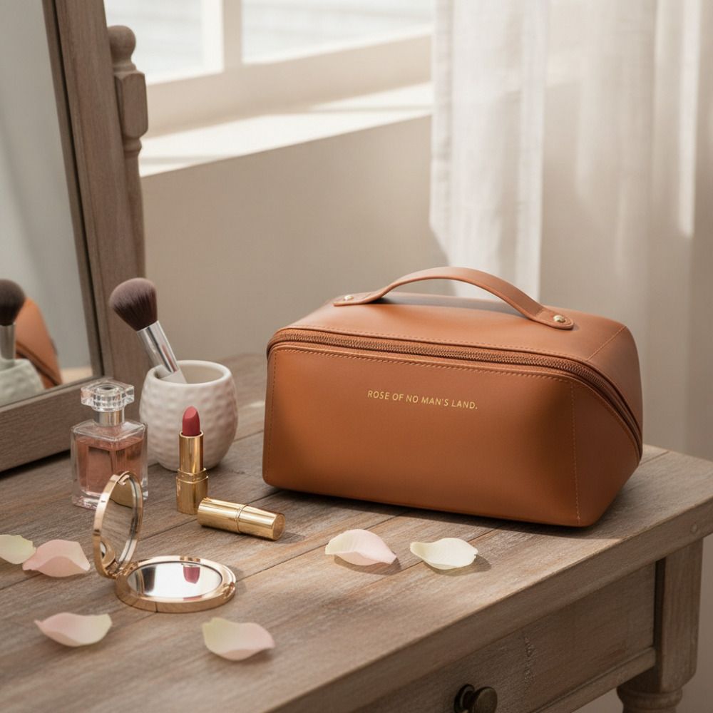 the stitch tale Women Brown Cosmetic Bag-picture-26