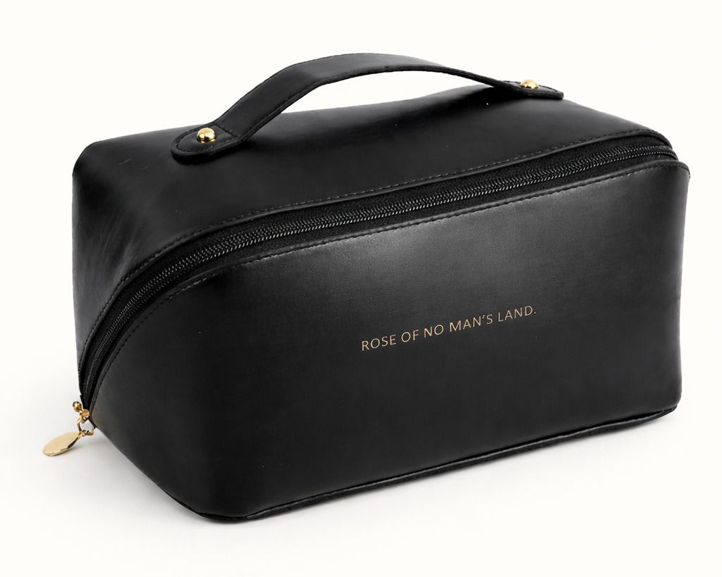 Women Black Cosmetic Bag-image-34