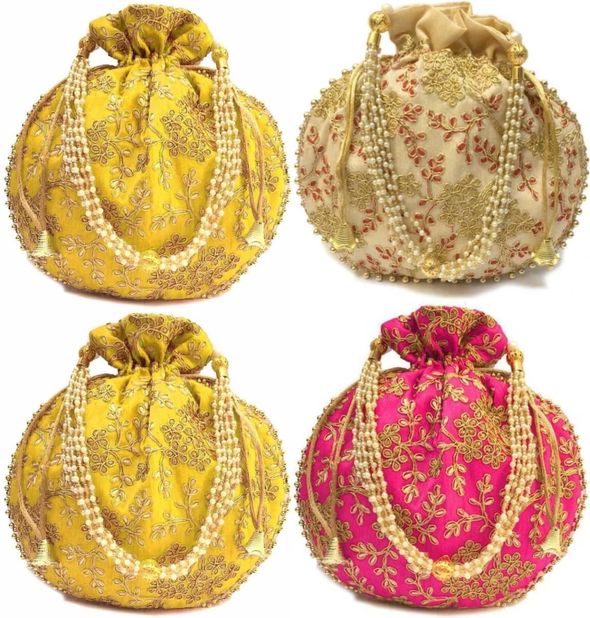 Women Yellow, Yellow Potli-image-46