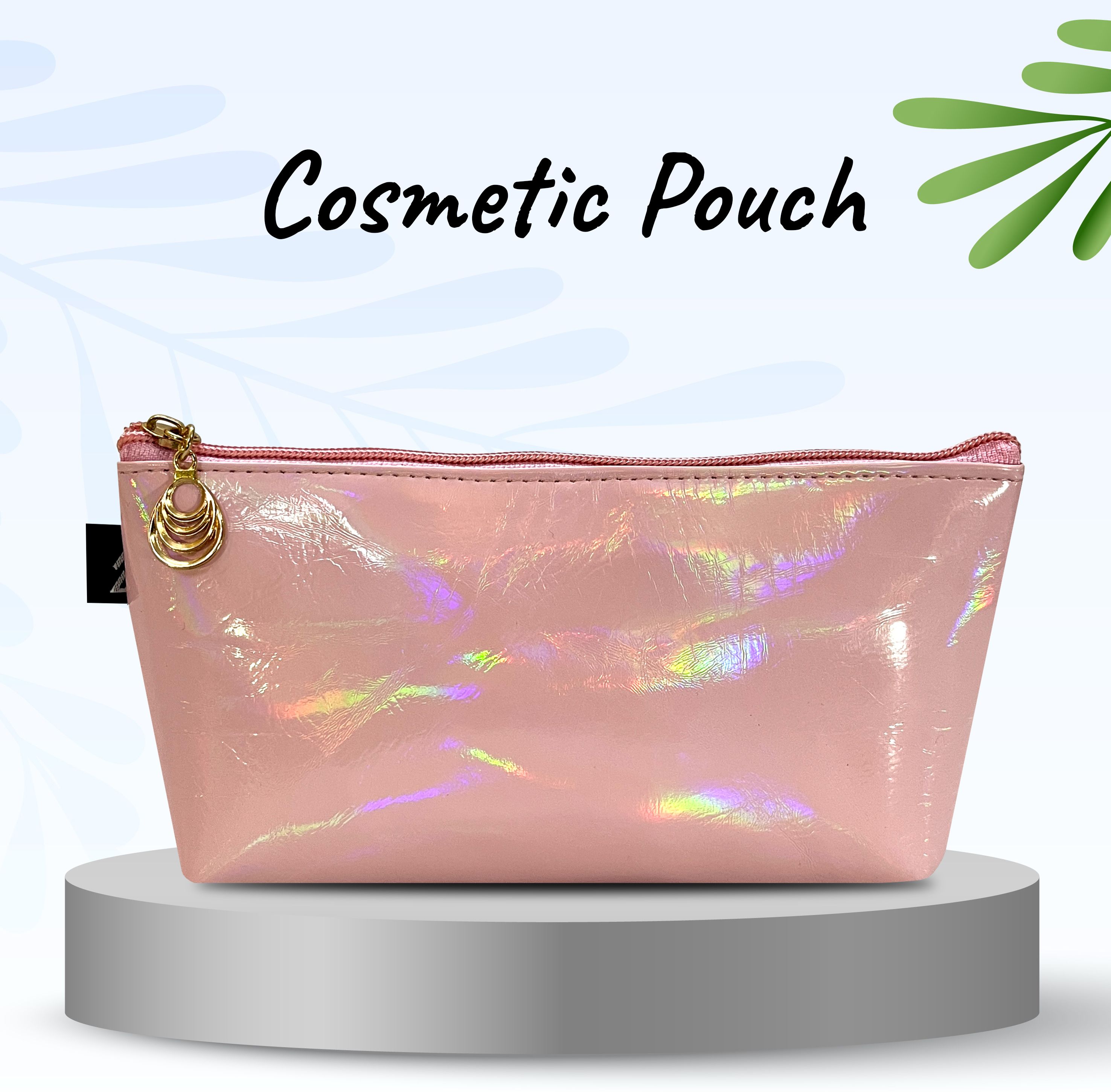 Women Pink Cosmetic Bag