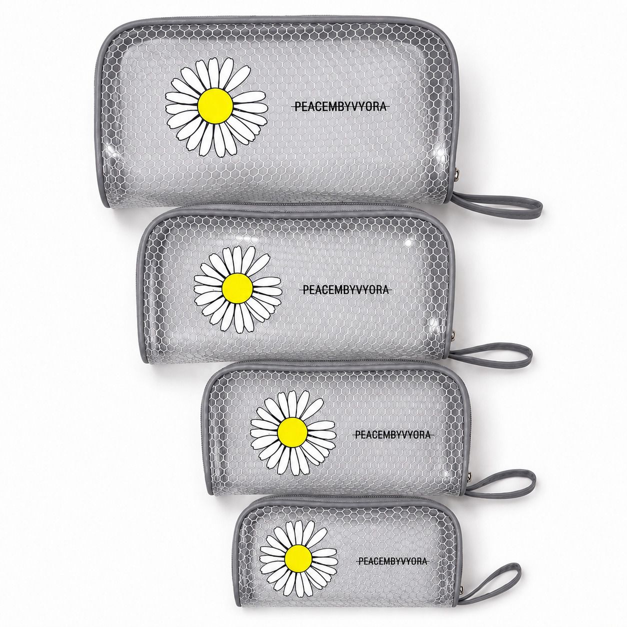 vyora Women Grey Cosmetic Bag-picture-13