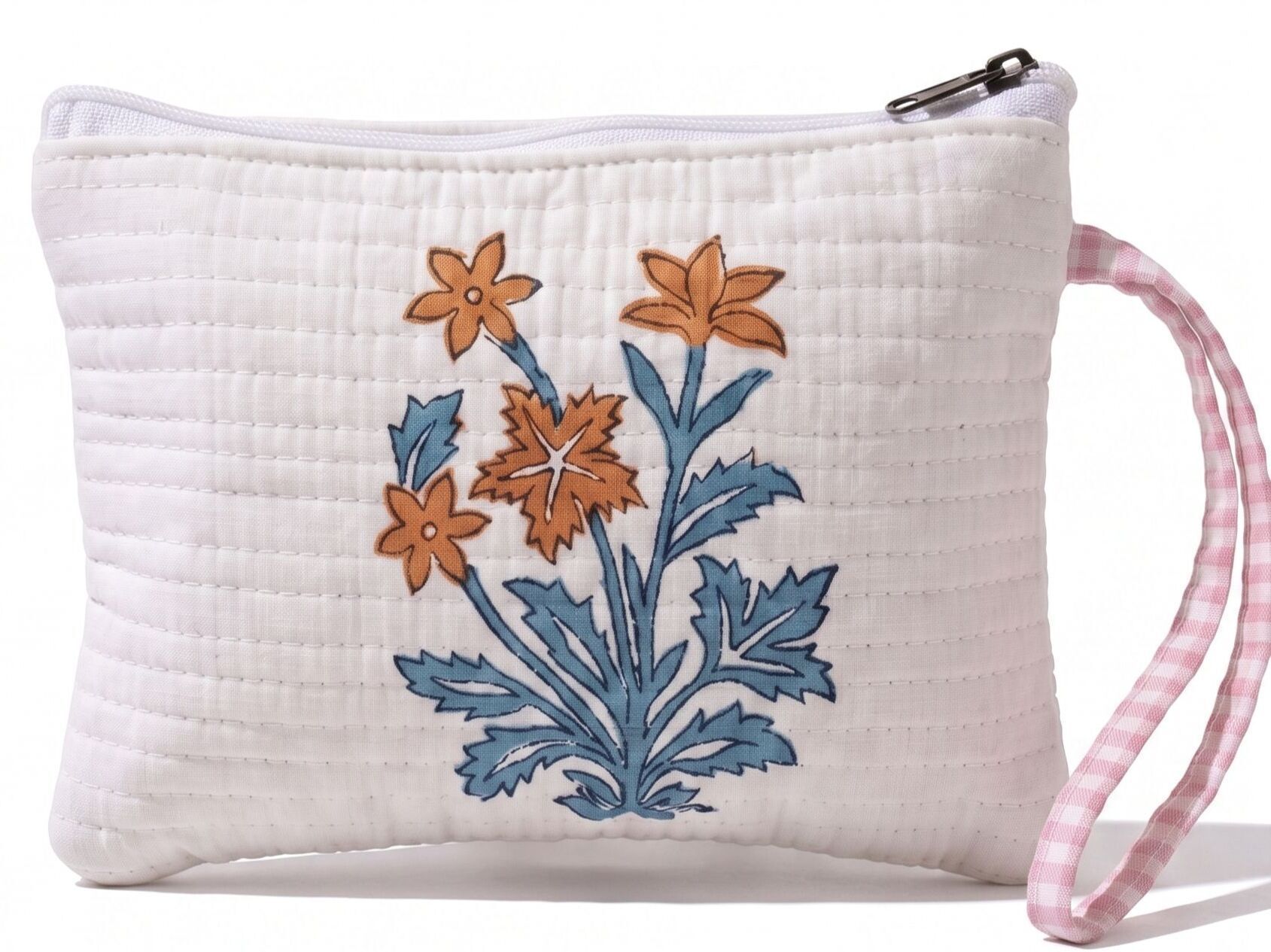 Women White Wristlet