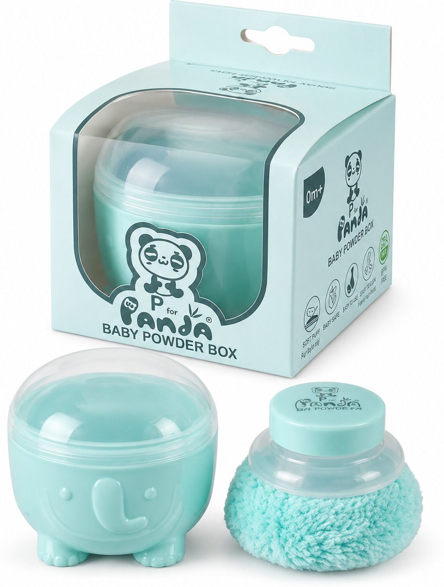 hi mom Baby Powder Puff Dispenser-picture-23