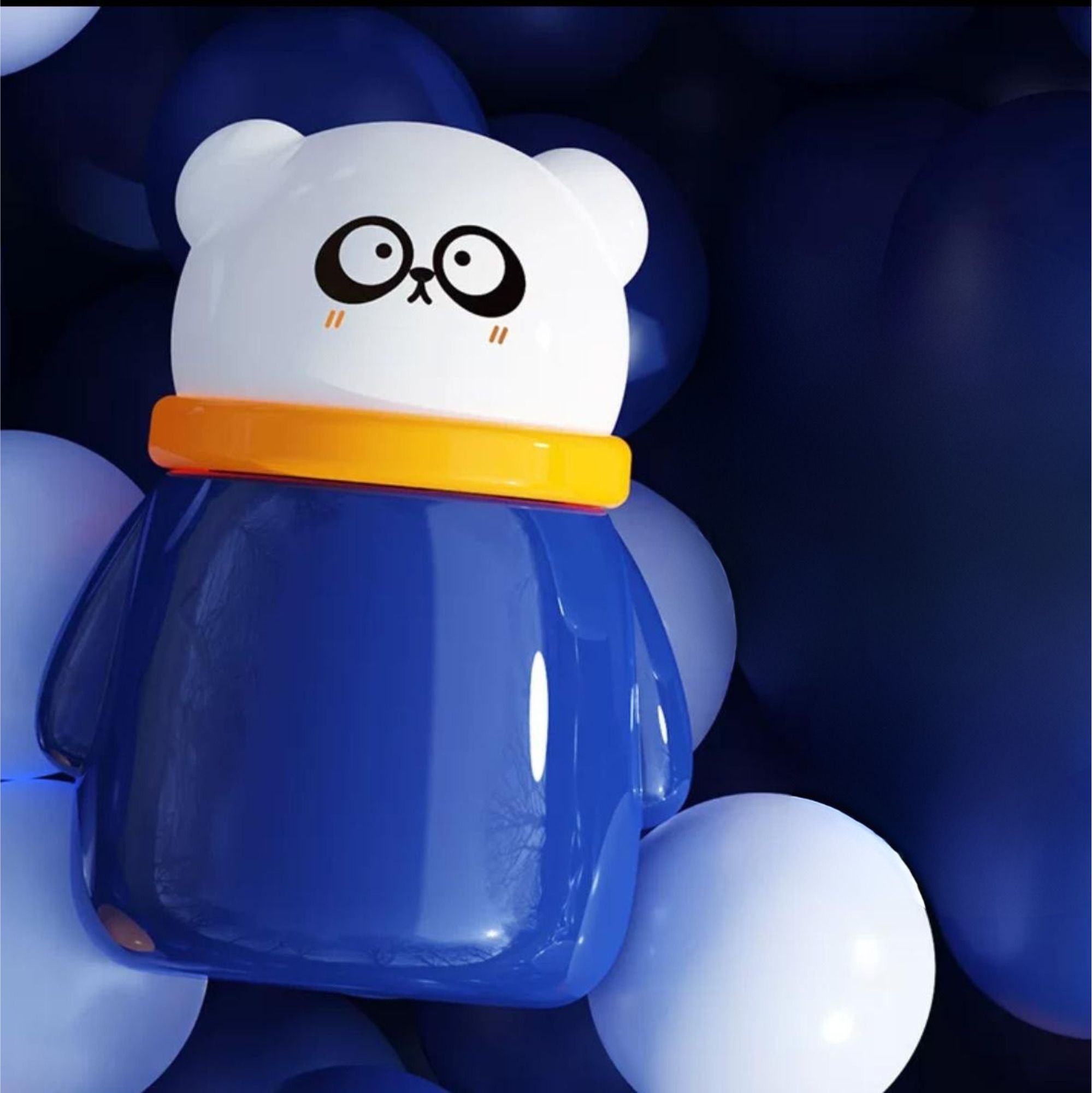 Baby Powder Dispenser with Soft Puff | Safe, Hygienic Baby Care Product