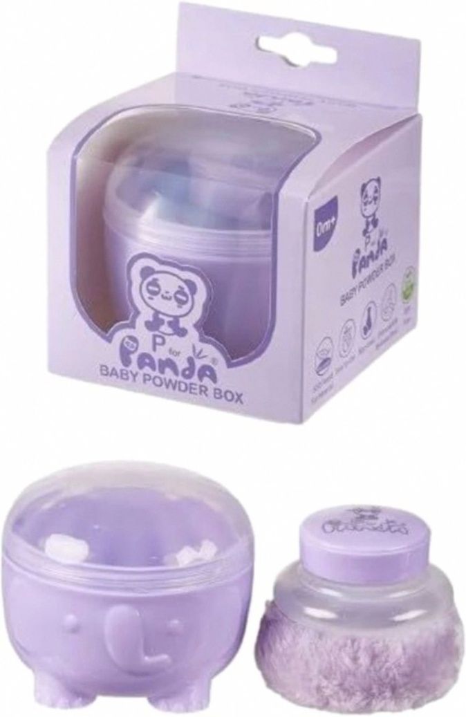 vibhu baby powder puff box | Gentle & Skin-Friendly Powder Puff Use - Calm & Relaxed-picture-25