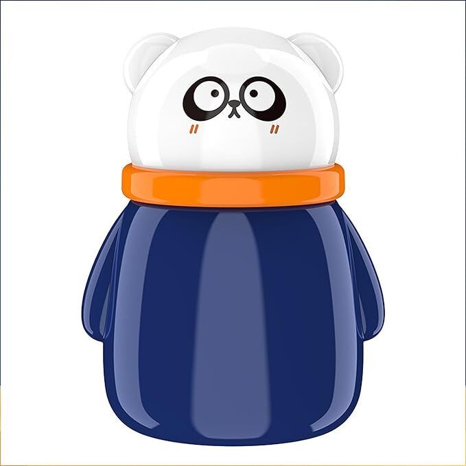 The Little Lookers Portable Baby Powder Puff with Box Holder Container Kids-image-12