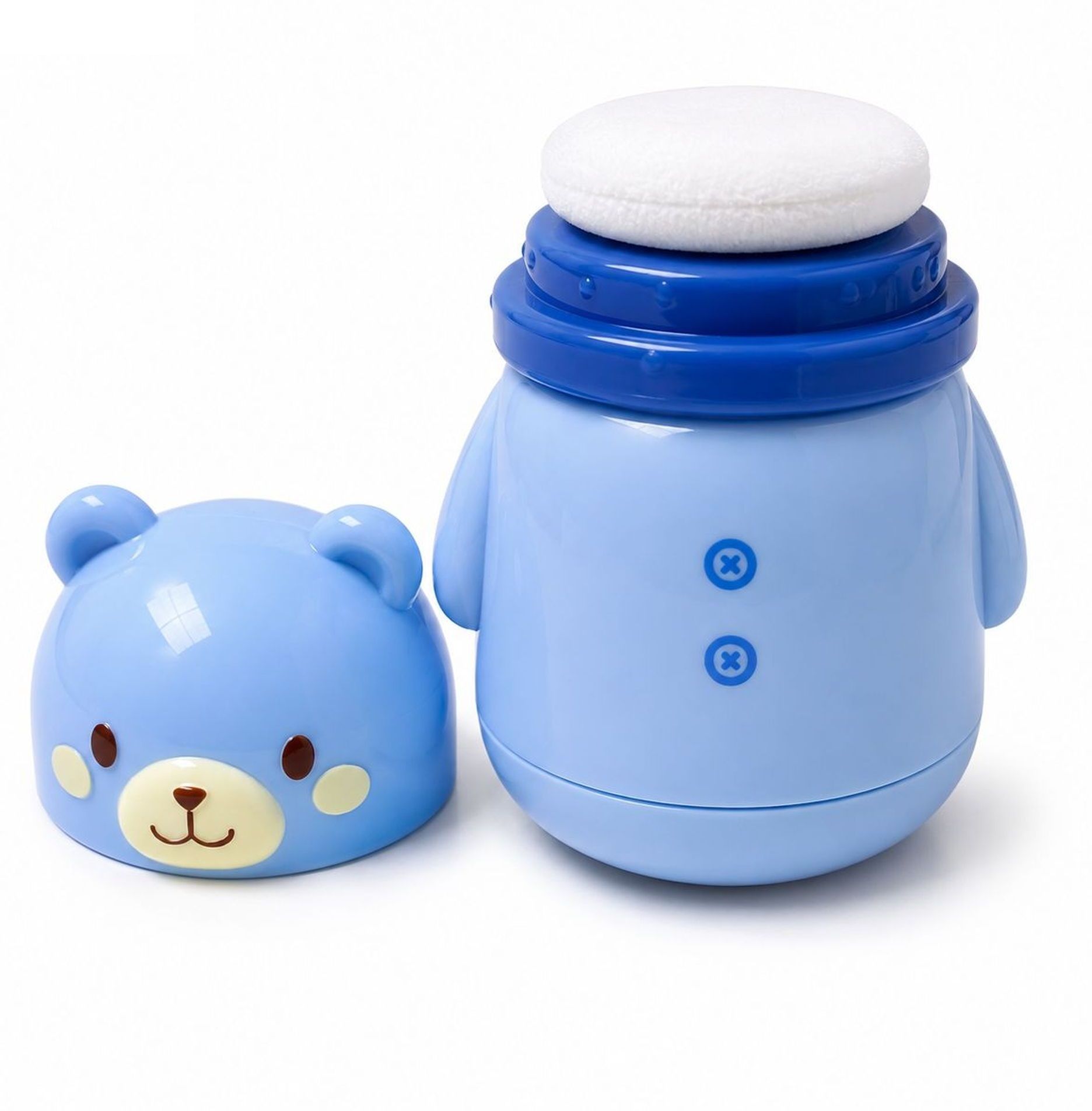 hi mom Cute Bear Powder Puff Container-picture-16