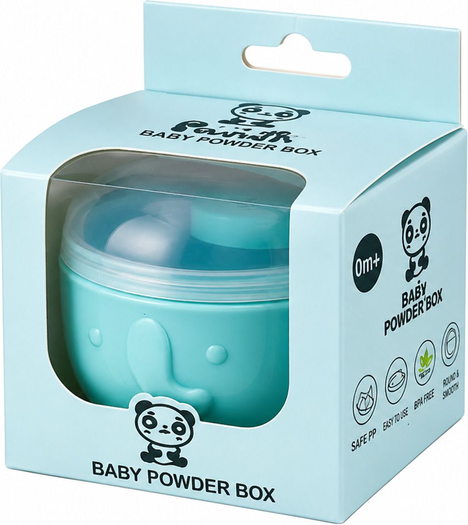 bebzi PANDA POWDER PUFF BLUE E-PF6-picture-10