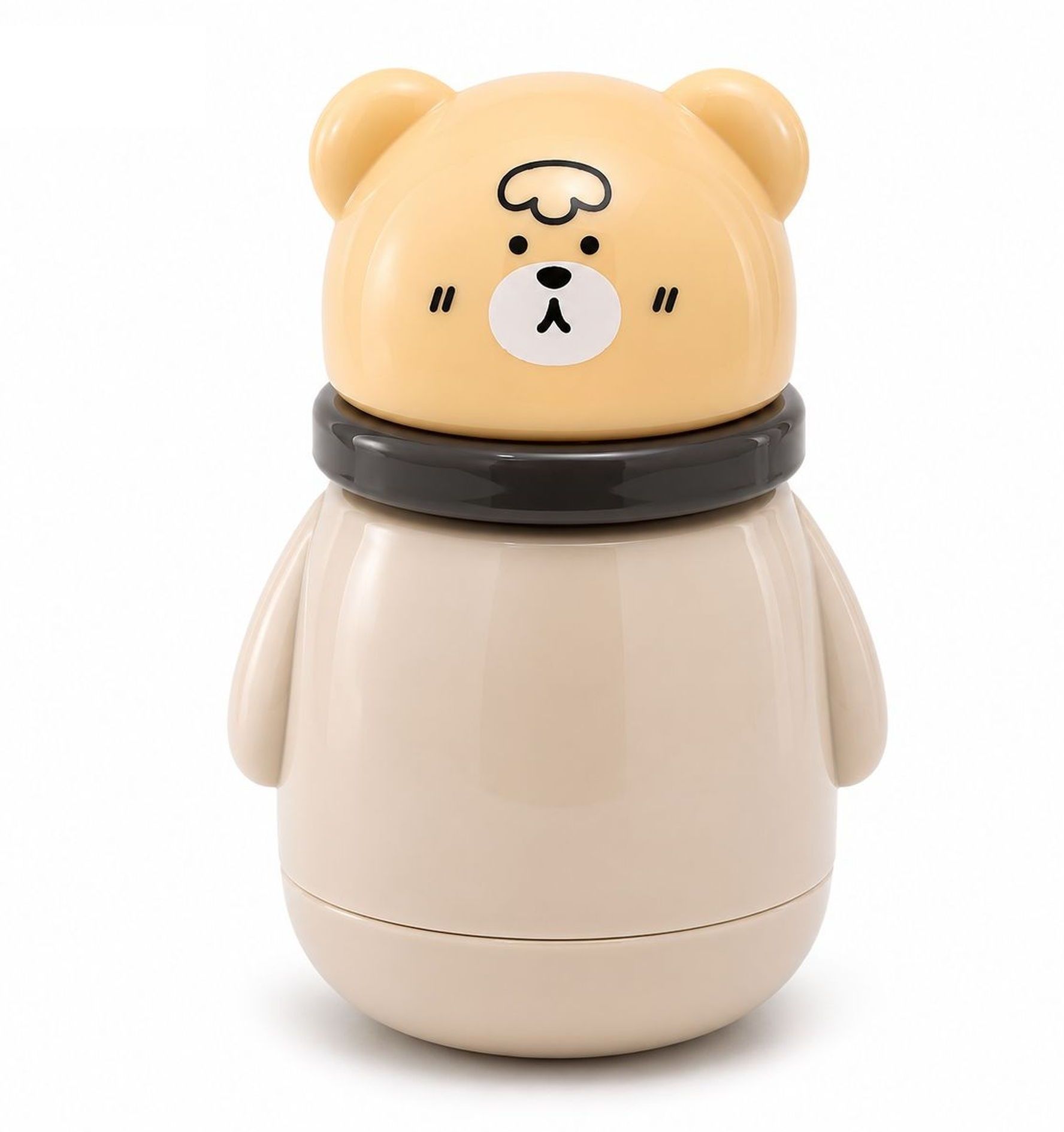 Cute Bear Powder Puff Container-image-37