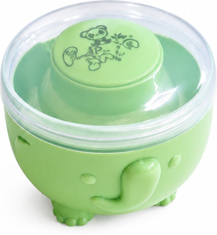 hi mom kids world Cute Panda Baby Powder Box - Leak Proof, Portable Container for Gentle Skincare-picture-28