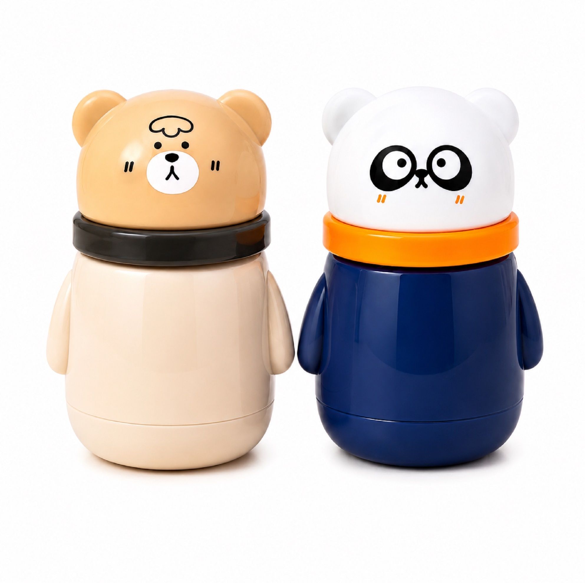 hi mom Cute Bear Powder Puff Container-picture-17