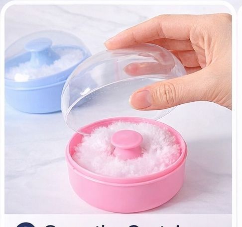 2 pic Portable Soap Case with Sponge | Travel Soap Box-image-25