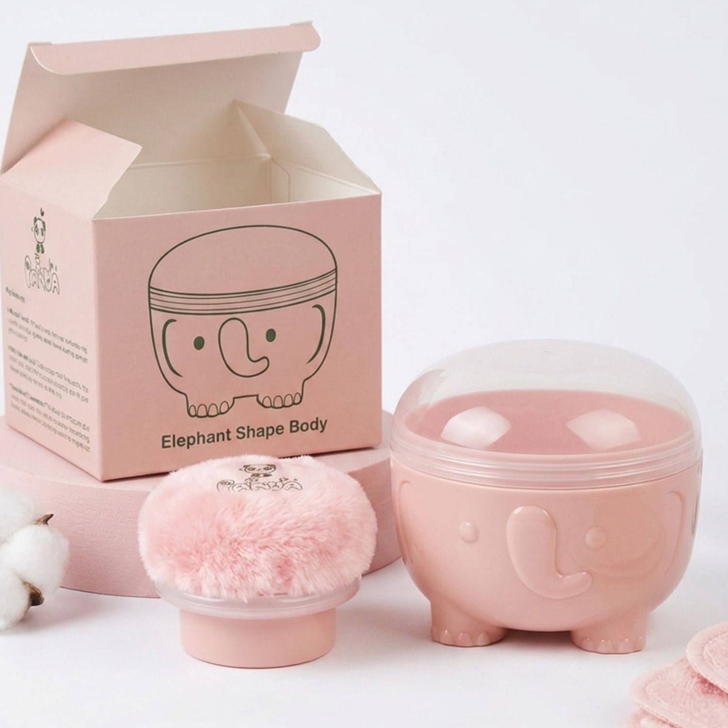 ,Newborn Baby Powder Puff with Storage Box for Soft Skin Care-image-27