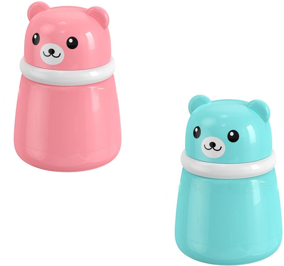 Portable Baby Powder Puff with Box Holder Container for Newborn & Kids