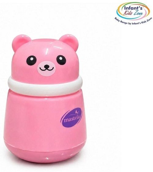 Mastela Baby Bear Cotton Buds Container Infant Grooming Kit Pink Girl-image-33