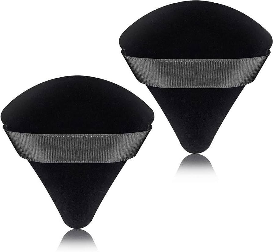 rosavelle pizza shape puff for Foundation and Compact, Reusable and Washable-picture-22