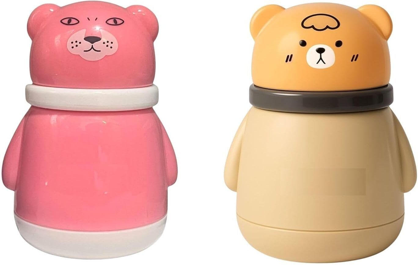 va mart Portable Baby Powder Puff with Box Holder Container (Pack of 2, Multicolor)-picture-24