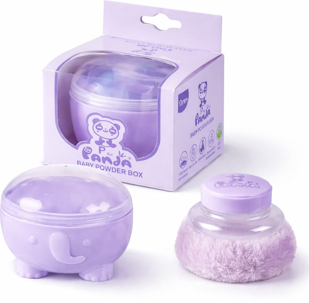 bachpan Baby Powder Puff for Kids with Box Soft Newborn Safe Applicator Case-picture-45