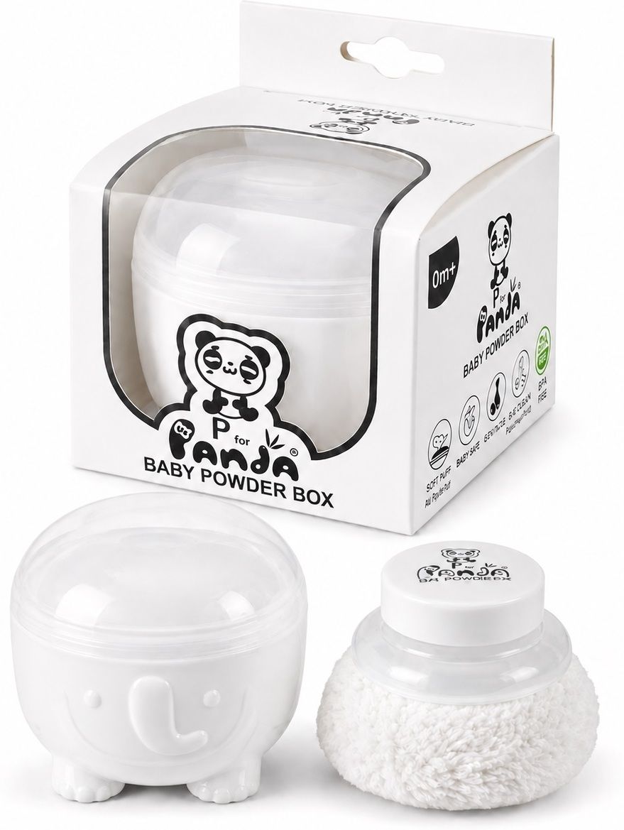 hi mom Baby Powder Puff Dispenser-picture-17