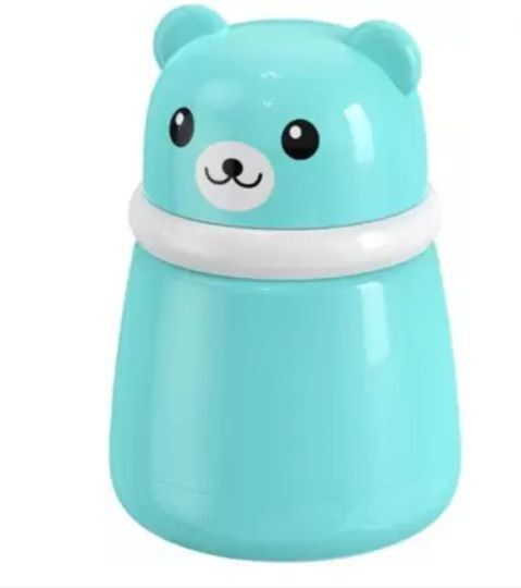 chinmay kids Baby Powder Puff With Box Holder Container For New Born Baby Face & Body-picture-3