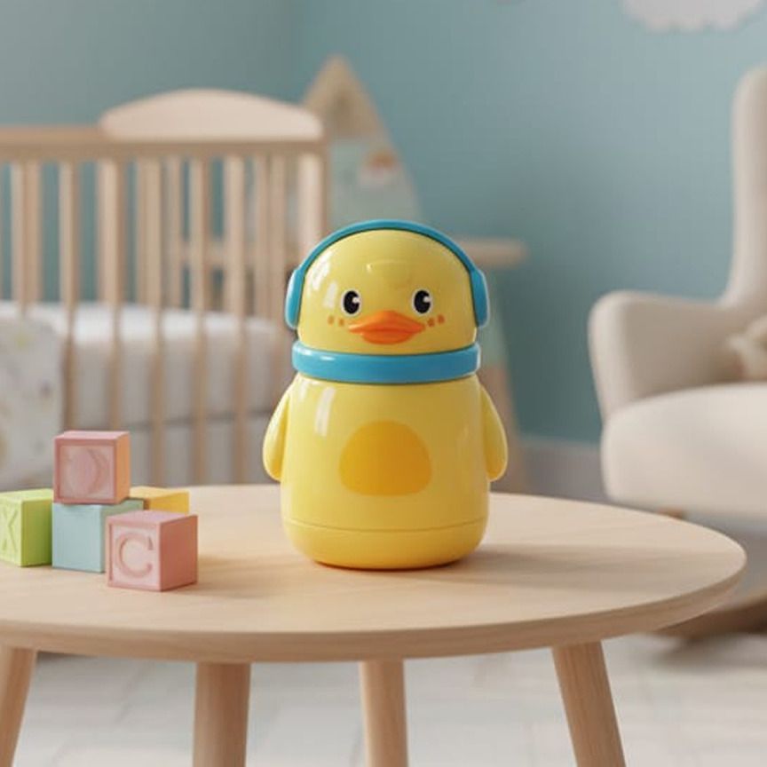 POWDER PUFF FOR NEWBORN BABY BOY & GIRL DUCK