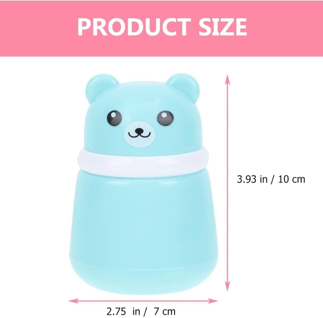 Baby power puff, face and body, newborn baby powder puff with box-image-40
