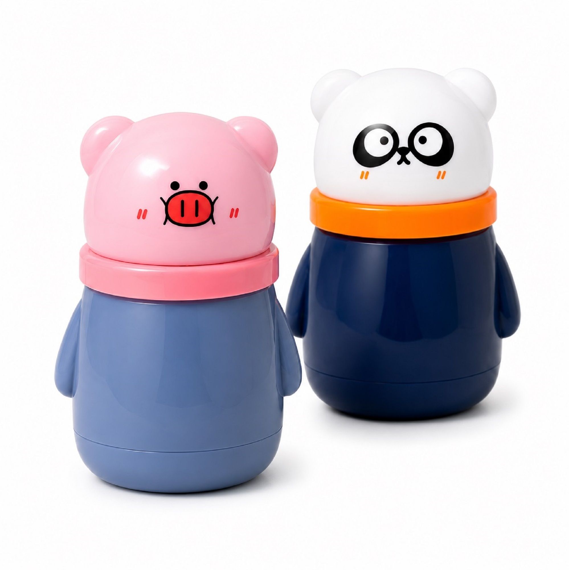 hi mom Cute Bear Powder Puff Container-picture-11