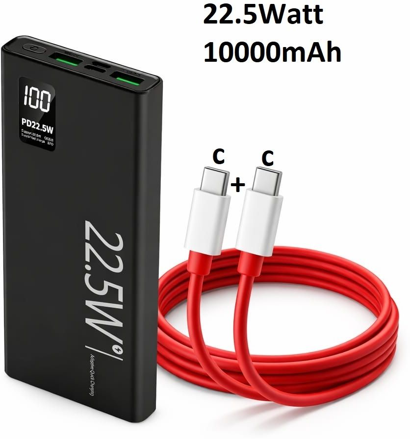 10200 mAh 22.5 W Compact Pocket Size Power Bank-image-6