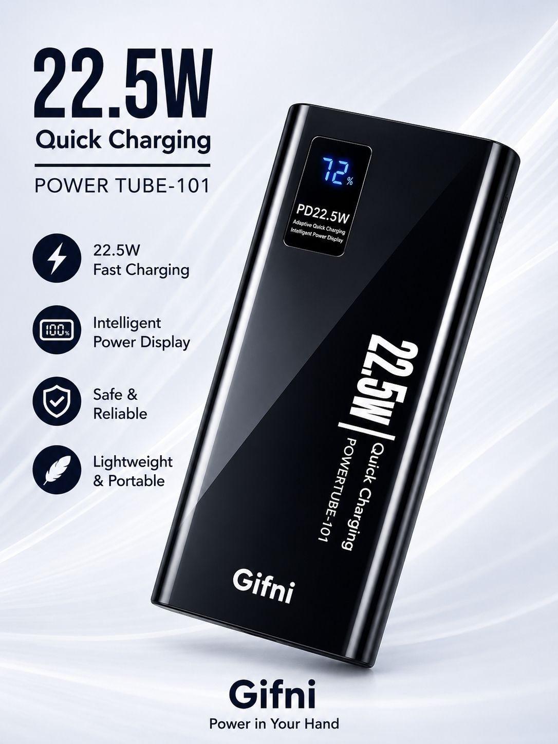 gifni 50000 mAh 22.5 W Compact Pocket Size Power Bank-picture-13