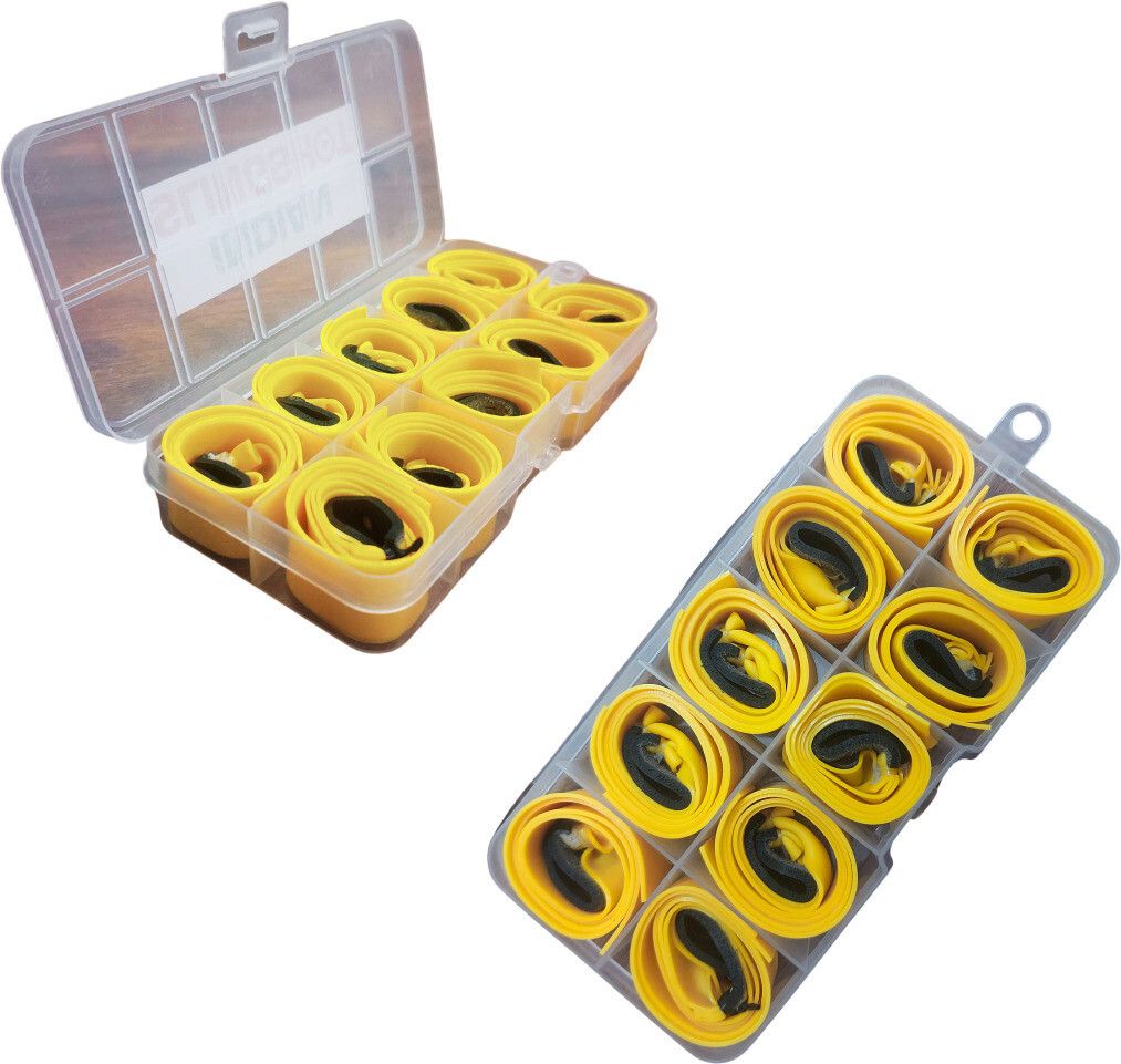 10-Pack Yellow Replacement Flat Bands | 20CM | 0.75MM | High Elastic Latex Slingshot-image-18
