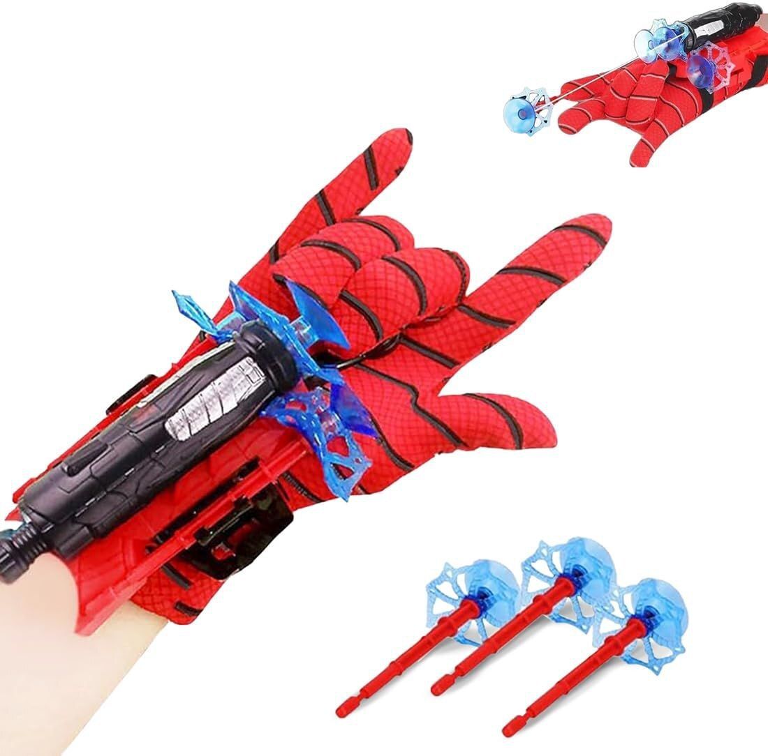 sky toys Spiderman Web shooters toy with gloves for kids Slingshot-image-37