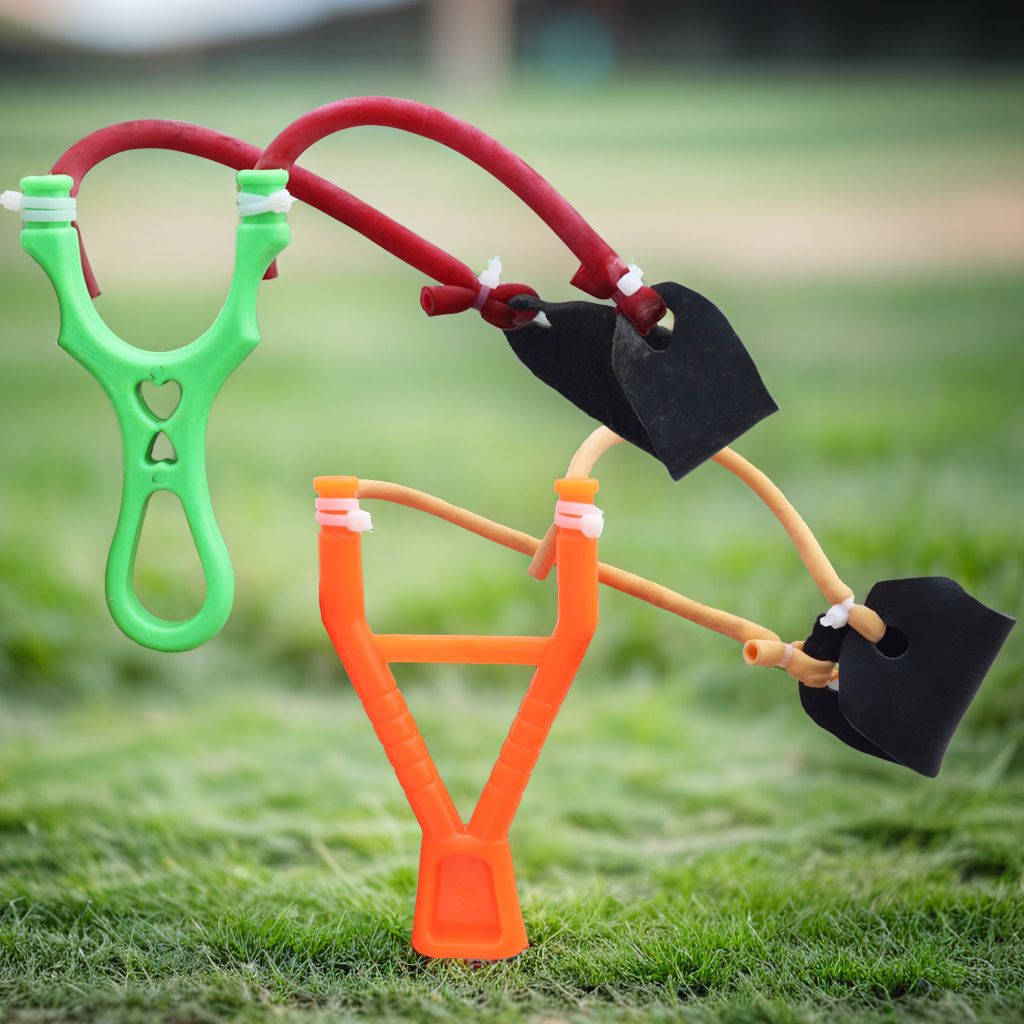 Heavy-Duty Rubber Gulel | Perfect for Outdoor Activities | Pack of 2 Slingshot