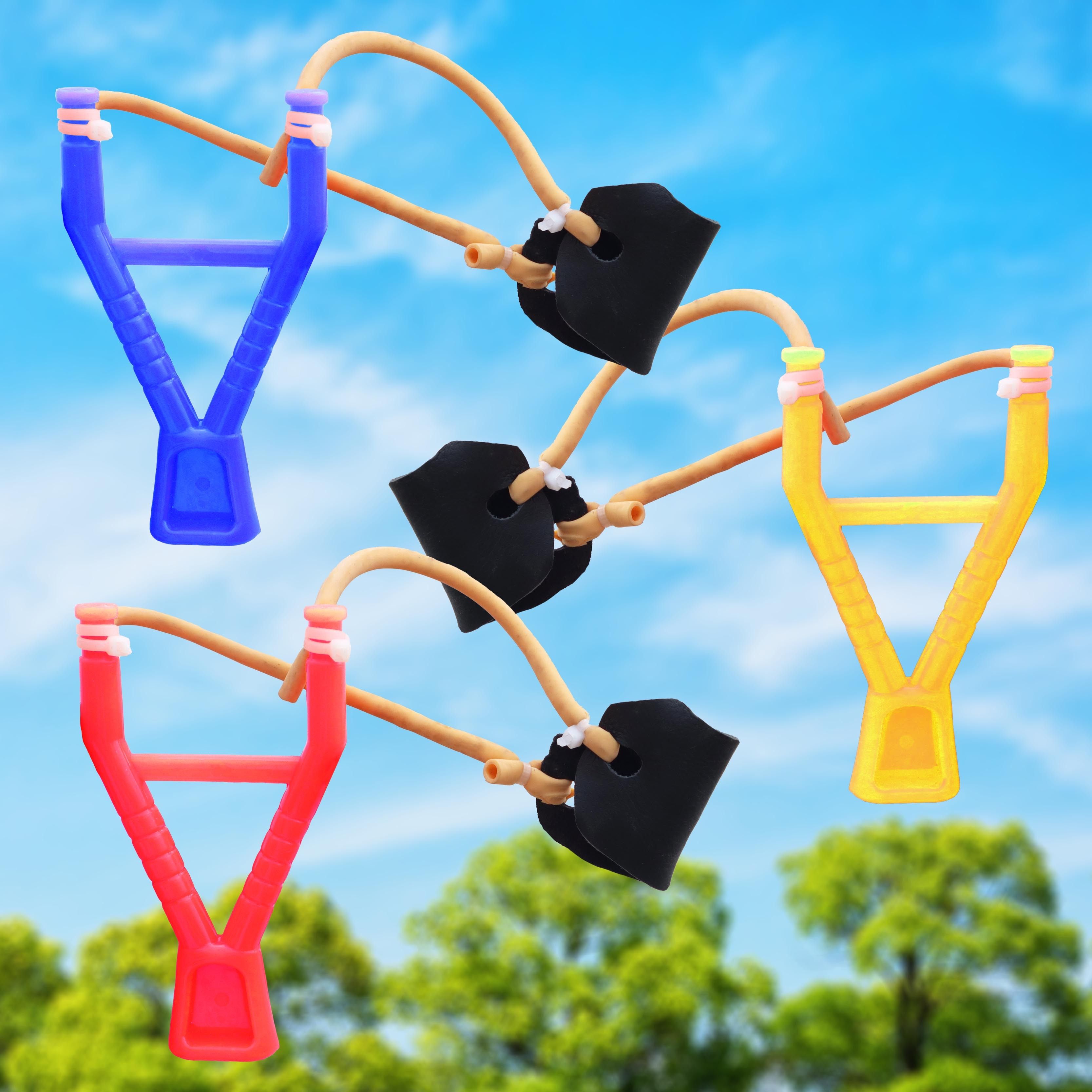 Powerful Rubber Band Gulel Durable Slingshots for Target Practice | Pack of 3 Slingshot