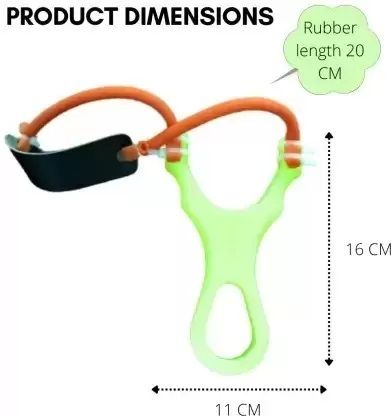 Rubber Catapult, Gulel. Slingshot for Sports & Outdoor Games toy Slingshot
