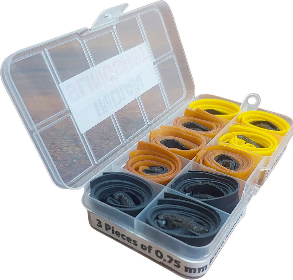 10-Pack Multicolor Replacement Flat Bands | 20CM | 0.75MM & 1MM | Durable Latex Slingshot-image-17