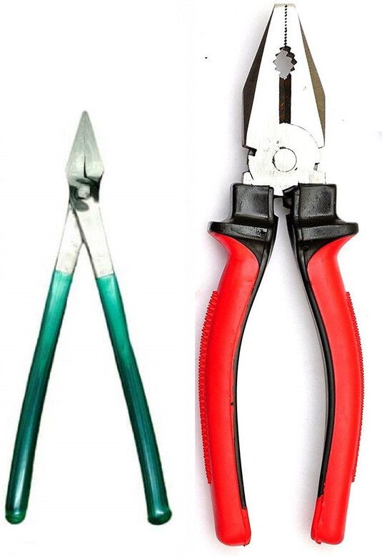 kunfaya 6'' Sansi Flat Plier + 6'' Silk Thread Jewellery Making Sansi plier Hand Tool Kit-picture-18
