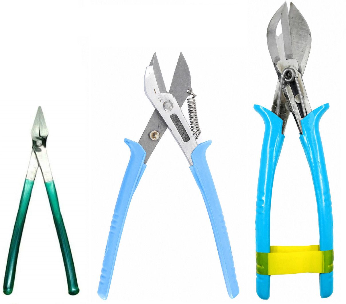 kunfaya 6'' Sansi Flat Plier + 8'' & 10" Heavy Popat Katiya Cutter Hand Tool Kit-picture-35