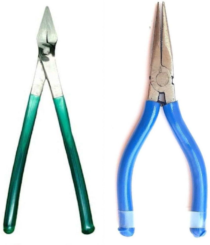 kunfaya 6'' Sansi Flat Plier + 6" Silk Thread Jewellery Making Flat Nose Plier Hand Tool Kit-picture-43